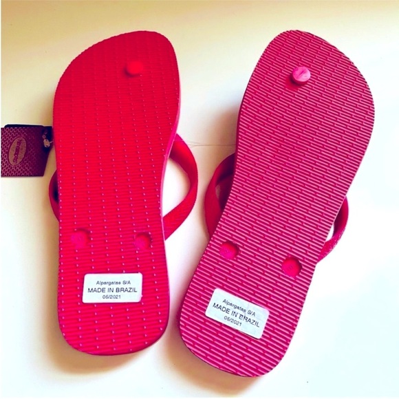 NWT Limited Edition RARE A BATHING APE BAPE x HAVAIANAS Pink Camo Sandals - Picture 5 of 6